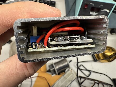 Jammed in the enclosure